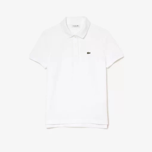 Lacoste Polo Shirts-Women'S Regular Fit Soft Cotton Petit Pique Polo Shirt