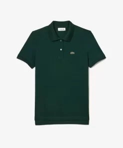 Lacoste Polo Shirts-Women'S Regular Fit Soft Cotton Petit Pique Polo Shirt