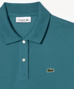 Lacoste Polo Shirts-Women'S Regular Fit Soft Cotton Petit Pique Polo Shirt