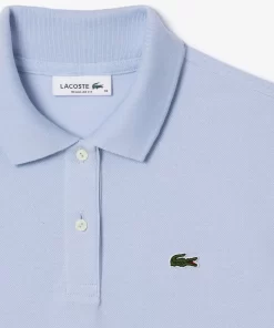 Lacoste Polo Shirts-Women'S Regular Fit Soft Cotton Petit Pique Polo Shirt