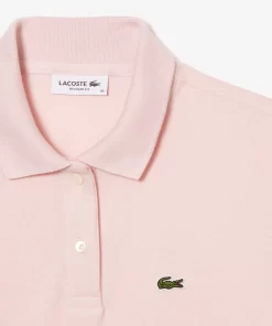 Lacoste Polo Shirts-Women'S Regular Fit Soft Cotton Petit Pique Polo Shirt