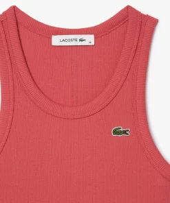 Lacoste Dresses & Skirts-Women'S Sleeveless Organic Cotton Dress