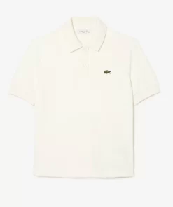 Lacoste Polo Shirts-Women'S Slim Fit Organic Cotton Terry Polo Shirt