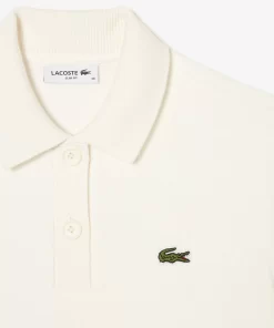 Lacoste Polo Shirts-Women'S Slim Fit Organic Cotton Terry Polo Shirt