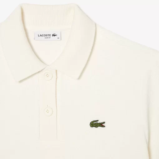 Lacoste Polo Shirts-Women'S Slim Fit Organic Cotton Terry Polo Shirt