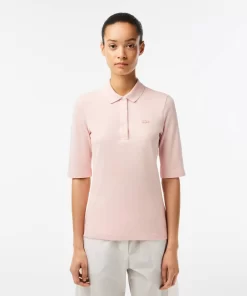 Lacoste Polo Shirts-Women'S Slim Fit Supple Cotton Polo Shirt