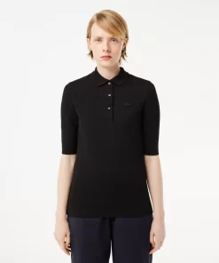 Lacoste Polo Shirts-Women'S Slim Fit Supple Cotton Polo Shirt