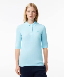 Lacoste Polo Shirts-Women'S Slim Fit Supple Cotton Polo Shirt