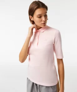 Lacoste Polo Shirts-Women'S Slim Fit Supple Cotton Polo Shirt