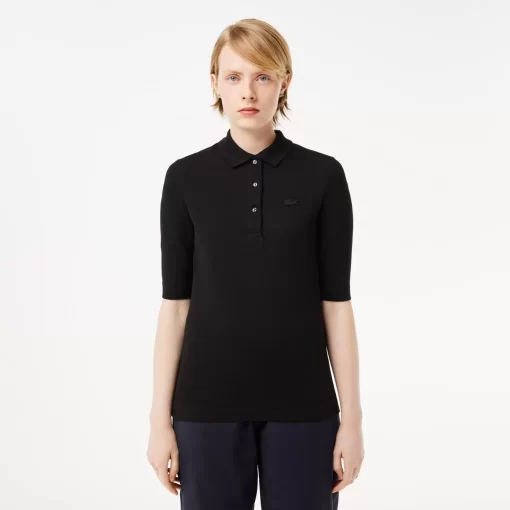 Lacoste Polo Shirts-Women'S Slim Fit Supple Cotton Polo Shirt