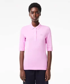 Lacoste Polo Shirts-Women'S Slim Fit Supple Cotton Polo Shirt