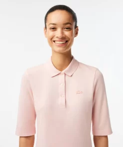 Lacoste Polo Shirts-Women'S Slim Fit Supple Cotton Polo Shirt