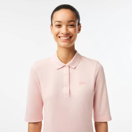 Lacoste Polo Shirts-Women'S Slim Fit Supple Cotton Polo Shirt