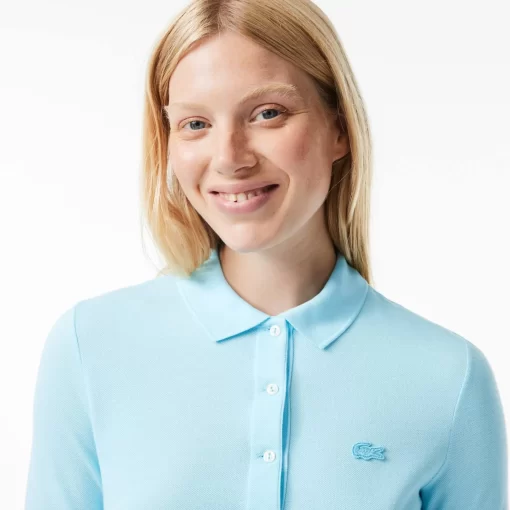 Lacoste Polo Shirts-Women'S Slim Fit Supple Cotton Polo Shirt