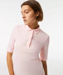 Lacoste Polo Shirts-Women'S Slim Fit Supple Cotton Polo Shirt