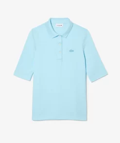 Lacoste Polo Shirts-Women'S Slim Fit Supple Cotton Polo Shirt