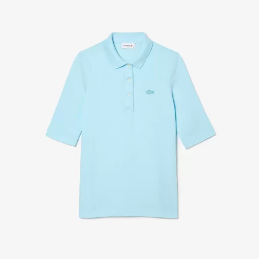 Lacoste Polo Shirts-Women'S Slim Fit Supple Cotton Polo Shirt