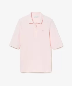 Lacoste Polo Shirts-Women'S Slim Fit Supple Cotton Polo Shirt