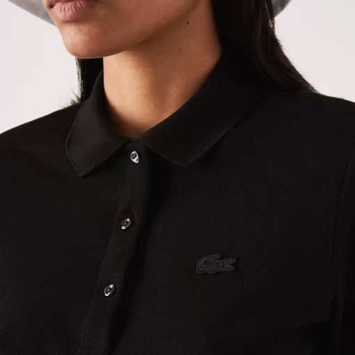 Lacoste Polo Shirts-Women'S Slim Fit Supple Cotton Polo Shirt