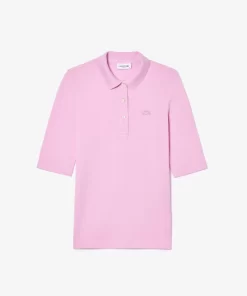 Lacoste Polo Shirts-Women'S Slim Fit Supple Cotton Polo Shirt