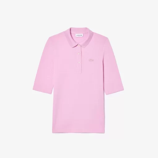 Lacoste Polo Shirts-Women'S Slim Fit Supple Cotton Polo Shirt