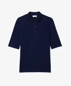 Lacoste Polo Shirts-Women'S Slim Fit Supple Cotton Polo Shirt