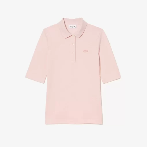 Lacoste Polo Shirts-Women'S Slim Fit Supple Cotton Polo Shirt