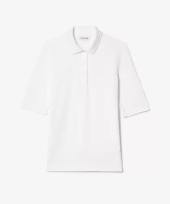 Lacoste Polo Shirts-Women'S Slim Fit Supple Cotton Polo Shirt