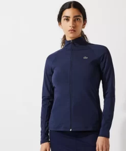 Lacoste Golf-Women'S Sport Breathable Ergonomic Zip Golf Jacket