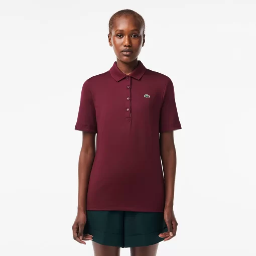 Lacoste Golf-Women'S Sport Breathable Stretch Golf Polo Shirt