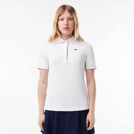 Lacoste Golf-Women'S Sport Breathable Stretch Golf Polo Shirt