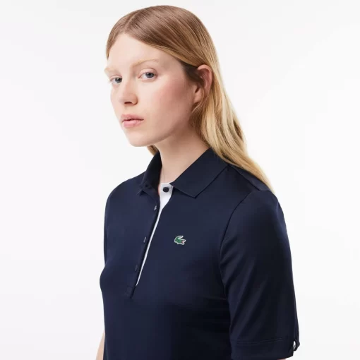 Lacoste Golf-Women'S Sport Breathable Stretch Golf Polo Shirt