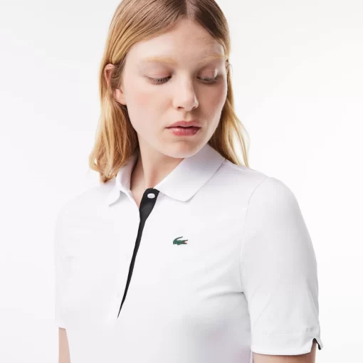 Lacoste Golf-Women'S Sport Breathable Stretch Golf Polo Shirt