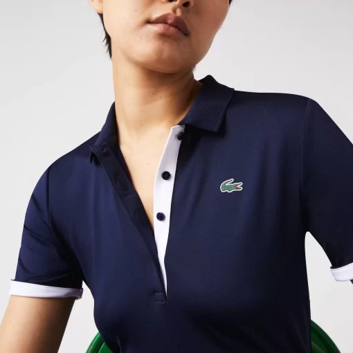 Lacoste Golf-Women'S Sport Breathable Stretch Golf Polo Shirt