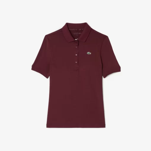 Lacoste Golf-Women'S Sport Breathable Stretch Golf Polo Shirt