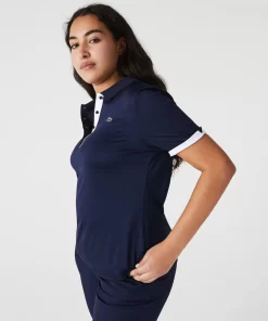 Lacoste Golf-Women'S Sport Breathable Stretch Golf Polo Shirt