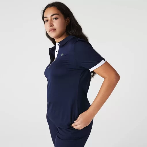 Lacoste Golf-Women'S Sport Breathable Stretch Golf Polo Shirt