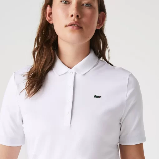 Lacoste Golf-Women'S Sport Breathable Stretch Golf Polo Shirt