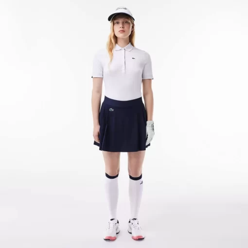 Lacoste Golf-Women'S Sport Built-In Short Ultra-Dry Golf Skirt