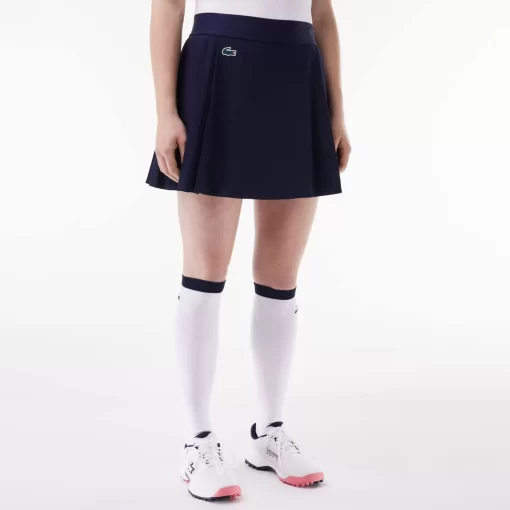 Lacoste Golf-Women'S Sport Built-In Short Ultra-Dry Golf Skirt