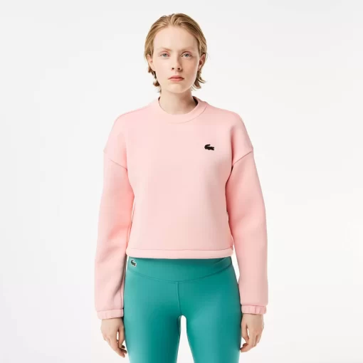 Lacoste Sport Clothing-Women'S Sport Loose Fit Drawstring Sweatshirt