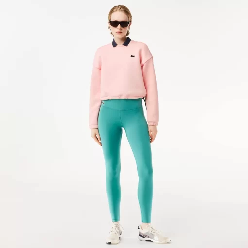 Lacoste Sport Clothing-Women'S Sport Loose Fit Drawstring Sweatshirt