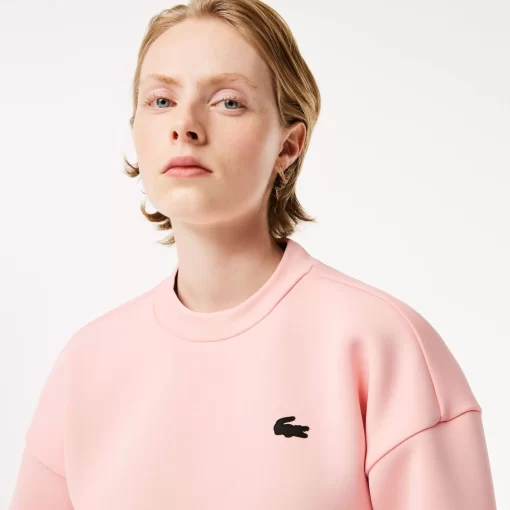 Lacoste Sport Clothing-Women'S Sport Loose Fit Drawstring Sweatshirt