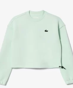 Lacoste Sport Clothing-Women'S Sport Loose Fit Drawstring Sweatshirt