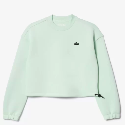 Lacoste Sport Clothing-Women'S Sport Loose Fit Drawstring Sweatshirt