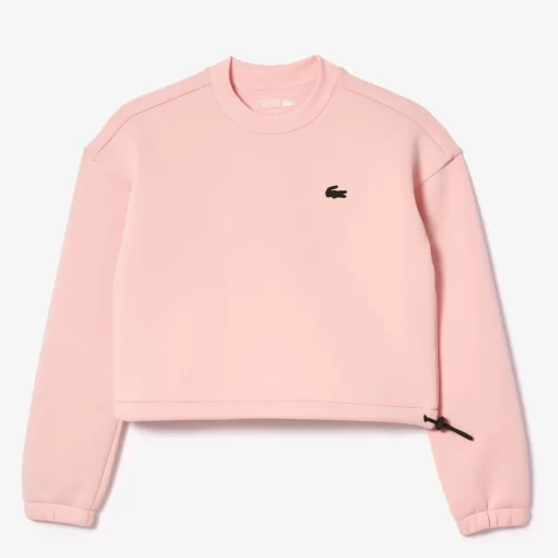 Lacoste Sport Clothing-Women'S Sport Loose Fit Drawstring Sweatshirt