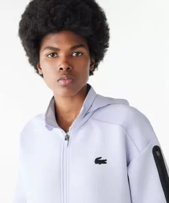 Lacoste Fitness & Training-Women'S Sport Loose Fit Zip Sweatshirt