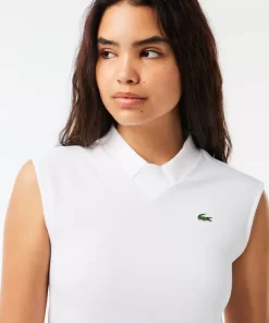 Lacoste Golf-Women'S Sport Organic Cotton Ultra-Dry Golf Polo