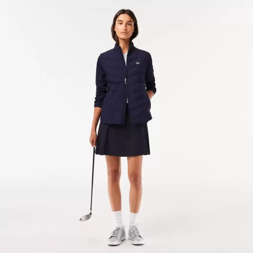 Lacoste Golf-Women'S Sport Padded Water-Repellent Golf Sweater