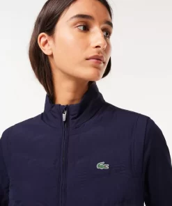 Lacoste Golf-Women'S Sport Padded Water-Repellent Golf Sweater